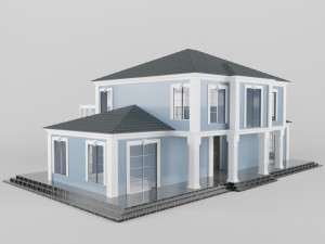 villa01 3D मॉडल