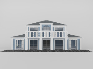villa01 3D मॉडल
