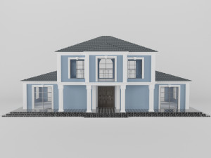 villa01 3D मॉडल