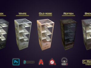 showcase for rodents 3D Model