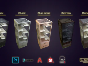 vetrina per roditori Modello 3D