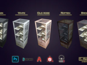 showcase for rodents 3D Model