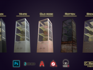 showcase for rodents Modelo 3D