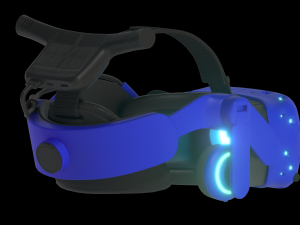 htc vive pro 2 blue Modèle 3D