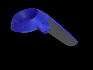 htc vive joystick blue 3D Model