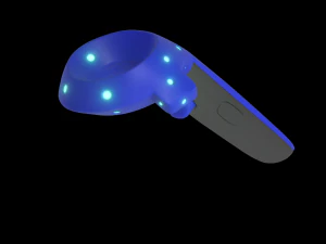 htc vive joystick blue 3D Model