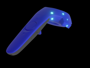 htc vive joystick blue Modelo 3D