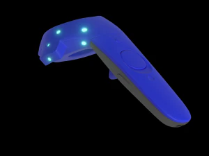 htc vive joystick blue 3D Model