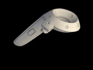 htc vive joystick blue 3D Model