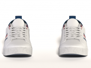 city sneakers white 3D 모델