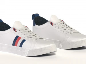 scarpe da ginnastica da citt&agrave; bianche Modello 3D