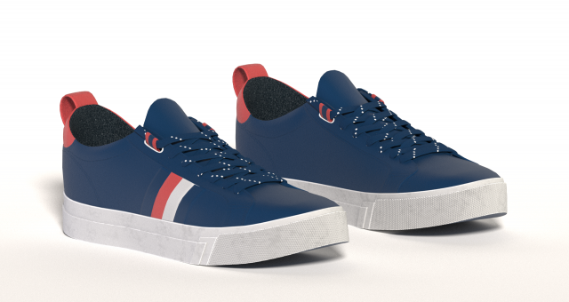 City blue sneakers online