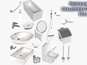 restroom collection - no brand 3D Model