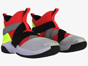 nike lebron prajurit xii sfg vulcano Model 3D