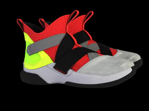 nike lebron soldaat xii sfg vulkaan 3D Model