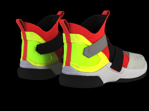 nike lebron soldaat xii sfg vulkaan 3D Model