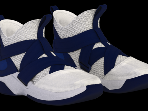nike lebron soldier xii sfg blue 3Dモデル