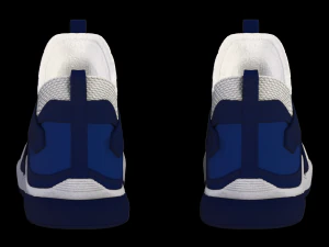 nike lebron soldier xii sfg blue 3D Model