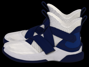 nike lebron soldier xii sfg blue 3Dモデル