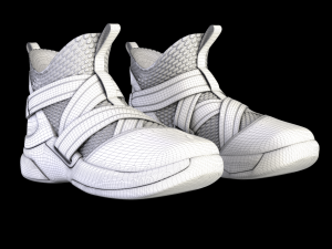 nike lebron soldier xii sfg blue 3Dモデル