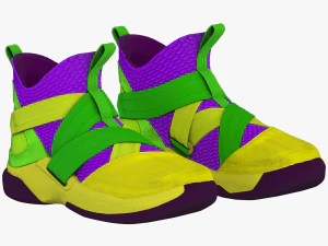 nike lebron soldato xii sfg fusione Modello 3D