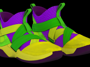 nike lebron soldier xii sfg fusion Model 3D