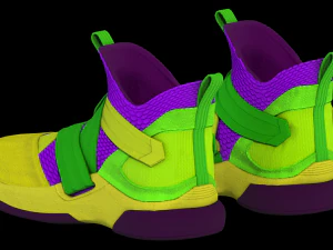 nike lebron soldier xii sfg fusion 3D Model