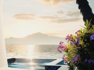 exterior beach resort scene file Model 3D