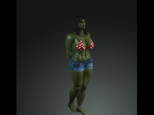 she-hulk 3D Model