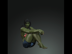 she-hulk 3D Model