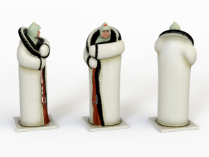  Porcelain figurine of a soldier 3D Models