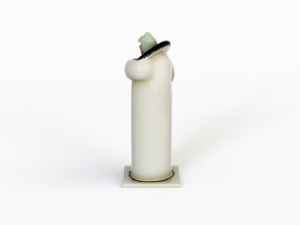 Porcelain figurine of a soldier Model 3D
