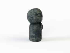 Buddha statue 3D मॉडल