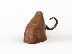 Mammoth figurine 3D Model