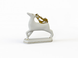 USSR porcelain figurine Deer 3D-Modell
