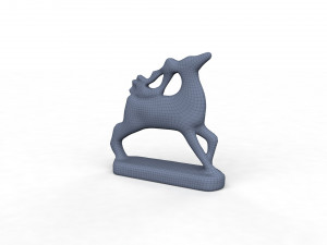 USSR porcelain figurine Deer 3D-Modell