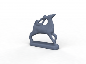 USSR porcelain figurine Deer 3D-Modell