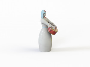 Soldier drummer model 3D Модель