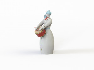 Soldier drummer model 3D Модель