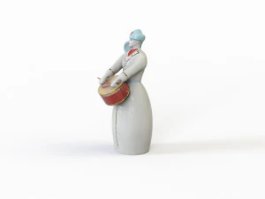 Soldier drummer model 3D Model