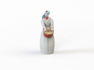Soldier drummer model 3D Модель