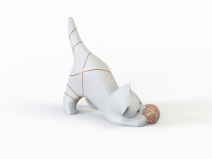 Kitty 3D 模型