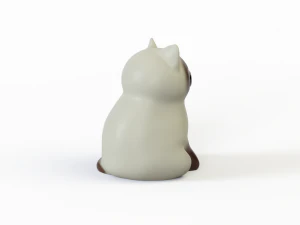3D Rubber toy cats model 3D Model