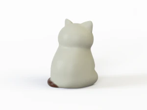 3D Rubber toy cats model 3D Model