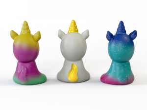 3D Rubber toy unicorn 3D Модель
