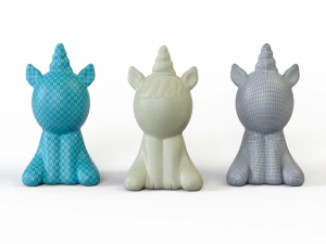 3D Rubber toy unicorn 3D Model