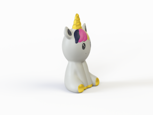 3D Rubber toy unicorn 3D Модель
