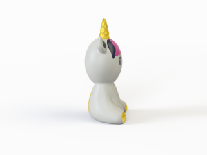 3D Rubber toy unicorn 3D Модель