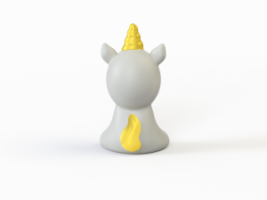 3D Rubber toy unicorn 3D Модель