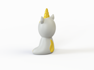 3D Rubber toy unicorn 3D Модель